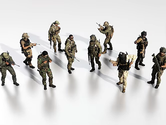 Commando 3d model