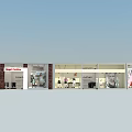 Shop Fashion Store Windows with Mannequins Ladies Clothing Displays and Rainbow Decor