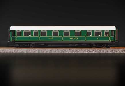 Modern Green Leather Train Car Green Leather Train Car 3d model