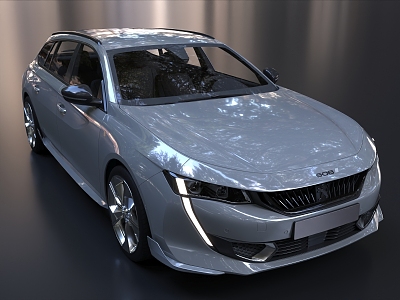 Peugeot 508 Peugeot 3d model