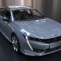 Peugeot 508 Peugeot 3d model