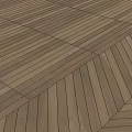 Elegant Wooden Flooring In Herringbone Pattern With Natural Wood Grain And Warm Tones