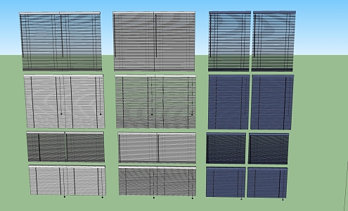 Hardware Blinds 3d model