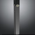 Modern Minimalist Outdoor Street Light With Sleek Metal Structure And Simple Design