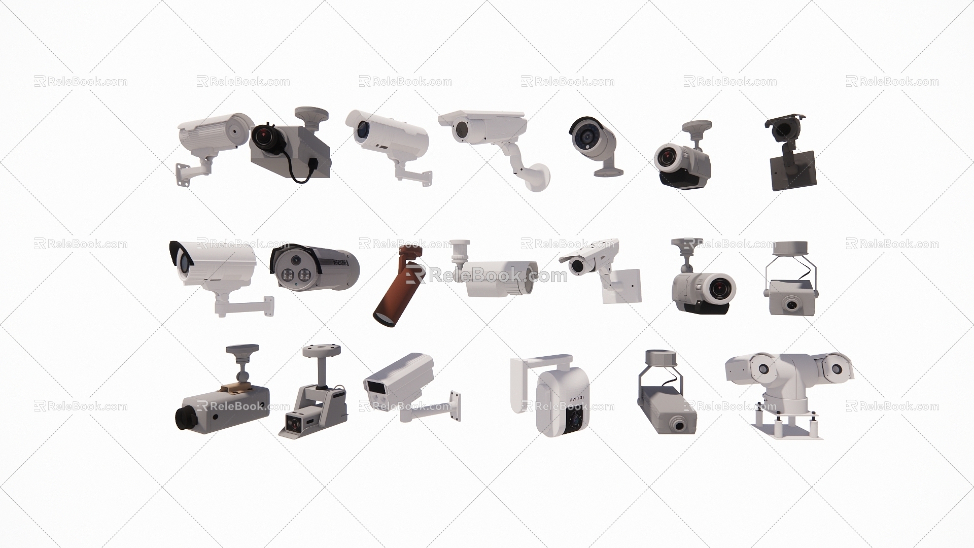 Surveillance camera combination model