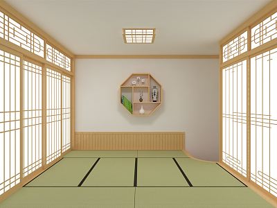 Japanese Tatami Bedroom Tatami model