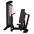 Seated Cable Strength Training Sports Equipment with Adjustable Seat and Backrest for Home Gym Workouts