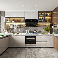 Modern Kitchen 3d model