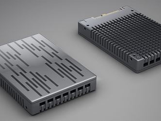 Modern Hard Drives 3d model