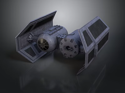 Detailed 3D Model of Cosmic Spacecraft for Aerospace Exploration and Design 3d model