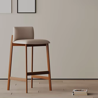 Modern Bar Chair 3d model