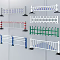 Public Facility Guardrails With Multiple Colors And Diverse Safety Designs For Public Areas
