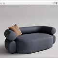Modern Multiplayer Sofa 3d model