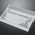 Vintage Commodore 64 Computer Keyboard with Retro Classic Design Old School Tech Accessory