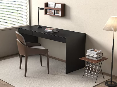 Modern Desk Chair Modern Desk Chair Desk 3d model