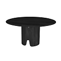 Modern Casual Round Table Round Table 3d model