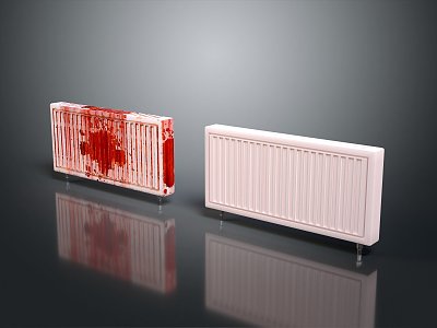 Modern radiator heater stove heating 3d model