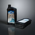 Essential ATF-4 Fluid Bottles Black Plastic Containers For Household Use