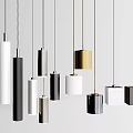 Modern Stylish Pendant Lights With Various Shapes And Different Color Designs