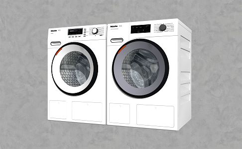 Modern washing machine 3d model