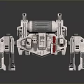 Robot Assistant Small Robot Butler Robot Butler Figure Game Figure 3d model