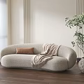 Modern Multiplayer Sofa 3d model