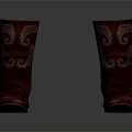 Brown Leather Patterned Vintage Boots With Stylish Design For Fashionable Look