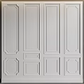 Jianou clapboard gypsum line 3d model
