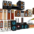 Modern Sound Stage Sound Home Sound Computer Sound 3d model