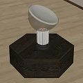 Quiet Wind Tea Table 3d model
