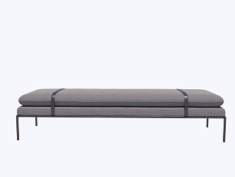 Modern Bed End Stool Sofa Bench Bed End Stool 3d model