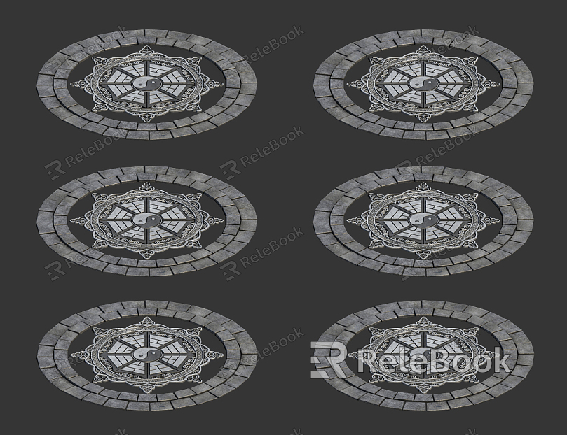 New Chinese floor tile disc model