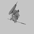 Knight of Sidonia 3d model