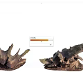 Natural Rustic Stone Wood Decorative Pieces With Unique Shapes And Textures