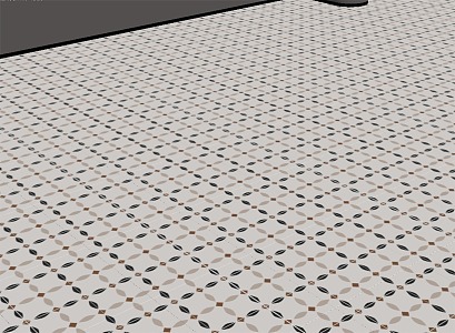 Modern Tile Glass Tile 3d model