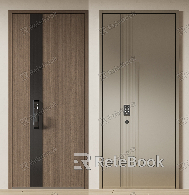 Modern security door model