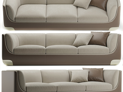 Modern three-seat sofa Italy model