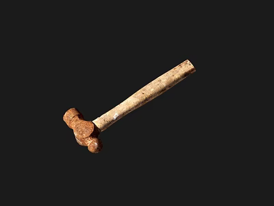 Sturdy Hardware Tools Hammer Hand Tool For Home Repair And Construction 3d model