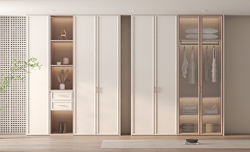 French wardrobe 3d model