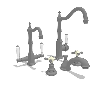 Faucet 3d model