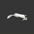 Modern Cat Kitten Flower Cat Domestic Cat 3d model