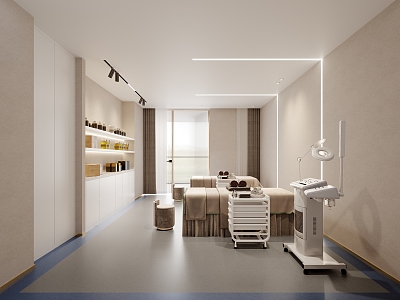 Modern treatment room 3d model