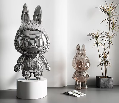 Labu Metal Doll 3d model