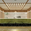 Modern Beauty Hair Salon Interior With Styling Chairs Mirrors And Comfortable Lighting Design