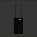 Wireless Doorbell Device With Dual Antennas And Power Online Indicator Lights