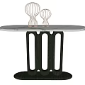 Side Table Side Table Side Table End View Table Ornaments 3d model