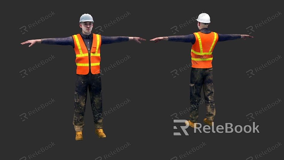 Modern Game Role Sanitation Worker model