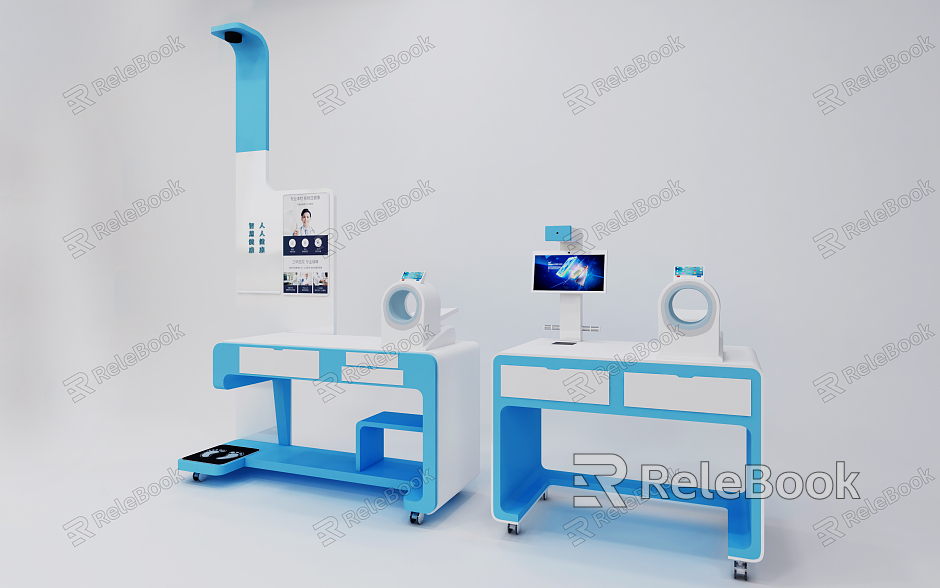 Modern physical examination machine physical examination all-in-one electronic scale health examination machine model