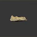 Freshly Baked Apple Pie Slice With Golden Crust And Flaky Layers