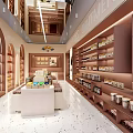 Wen Chuang Store Chao Brand Store Art Store Convenience Store Intangible Cultural Products Store 3d model
